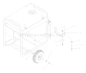Page D Diagram and Parts List for 030210-1  Briggs and Stratton Generator